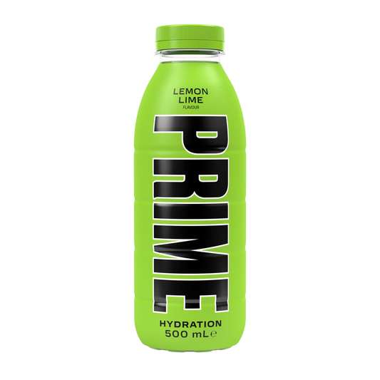 PRIME Hydration Lemon Lime - 16.9 fl.oz (500ml) UK Bottle image 0