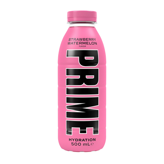 PRIME Hydration Strawberry Watermelon - 16.9 fl.oz (500ml) UK Bottle image 0