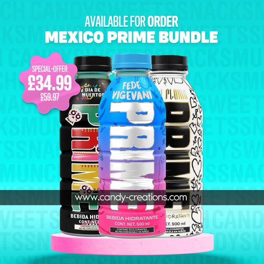 Mexico MEGA Bundle - Día de Muertos (Day of the Dead) & Peso Pluma & Fede Vigevani PRIME Hydration image 1