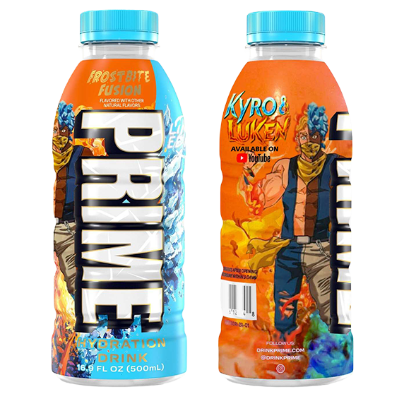 PRIME Hydration Frostbite Fusion – Kyro & Luken Anime Series PRIME Hydration Frostbite Fusion – Kyro & Luken Anime Series