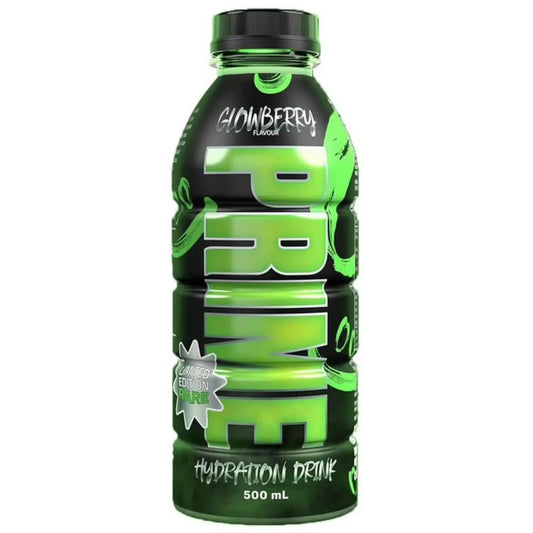 PRIME Hydration Glowberry Flavour Limited Edition RARE Australian Bottle (500ML) image 0