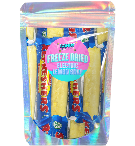 Freeze Dried Electric Lemon Snap Bars