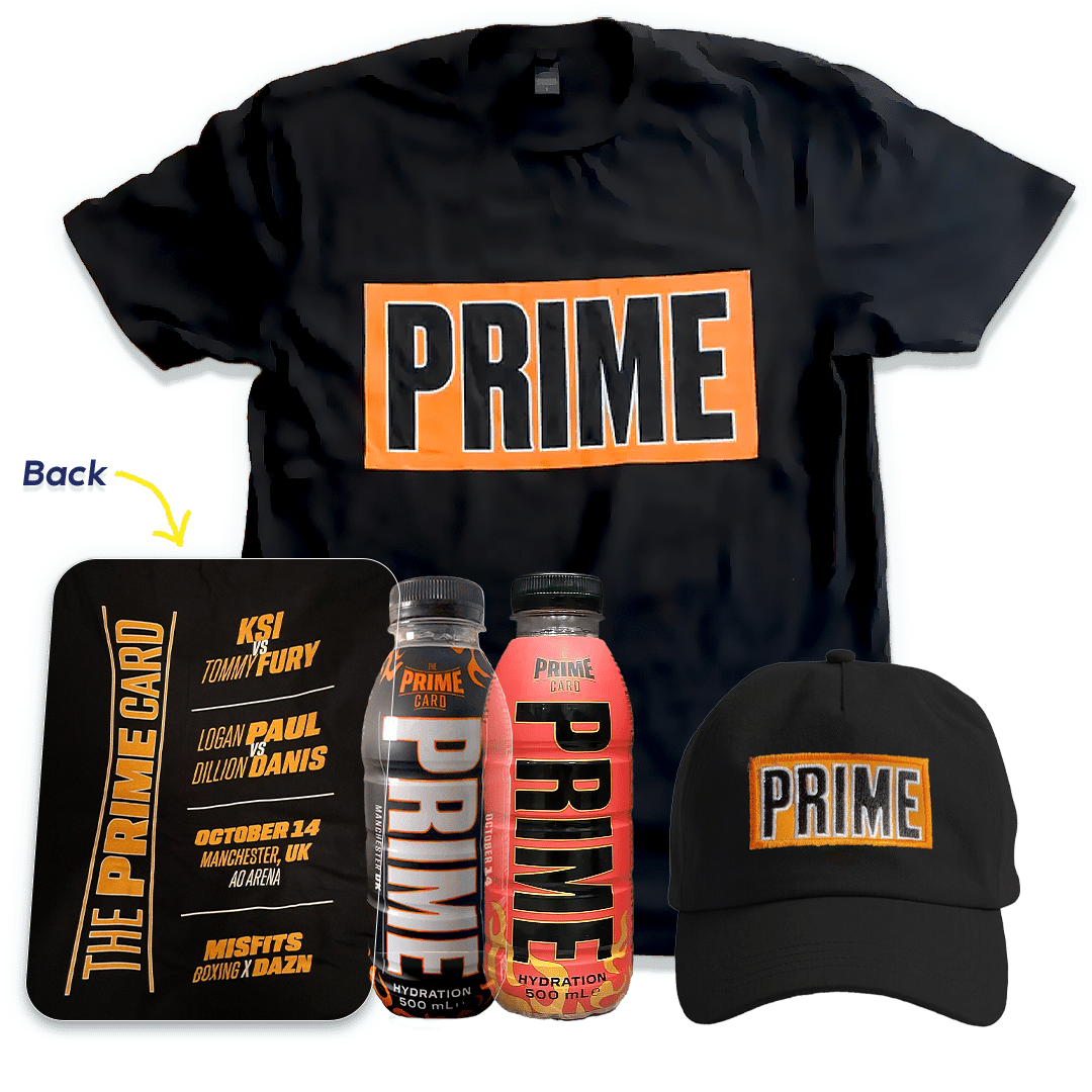RARE Misfits PRIME Hydration MEGA Bundle Limited Edition Bottles + Merch image 0