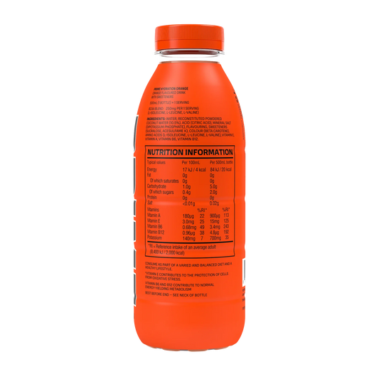 PRIME Hydration Orange - 16.9 fl.oz (500ml) UK Bottle image 1