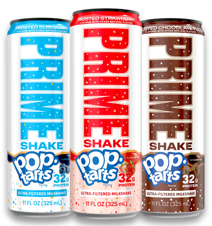 PRIME x Pop-Tarts Limited Edition Shake Bundle – 3 Flavours (Pre-Order)