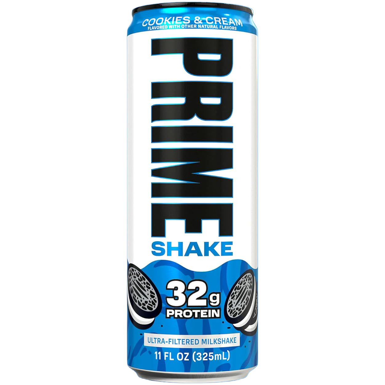 PRIME Shake – Cookies &amp; Cream | 32g Protein | Ultra-Rare New PRIME Line (Pre-Order) image 0