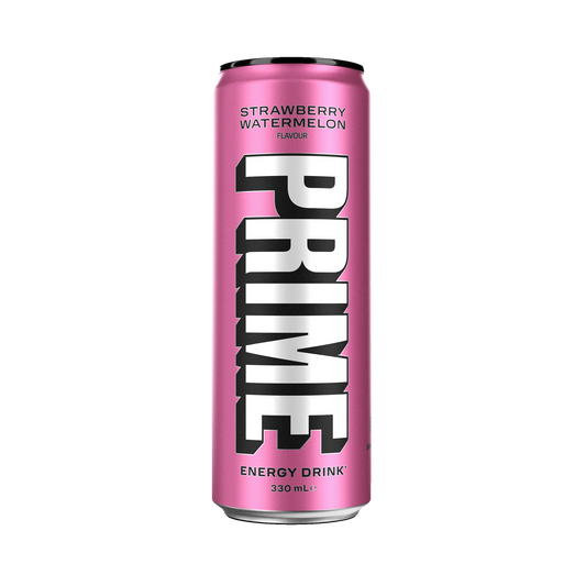 PRIME Energy Strawberry Watermelon - (330ml) UK Can image 0