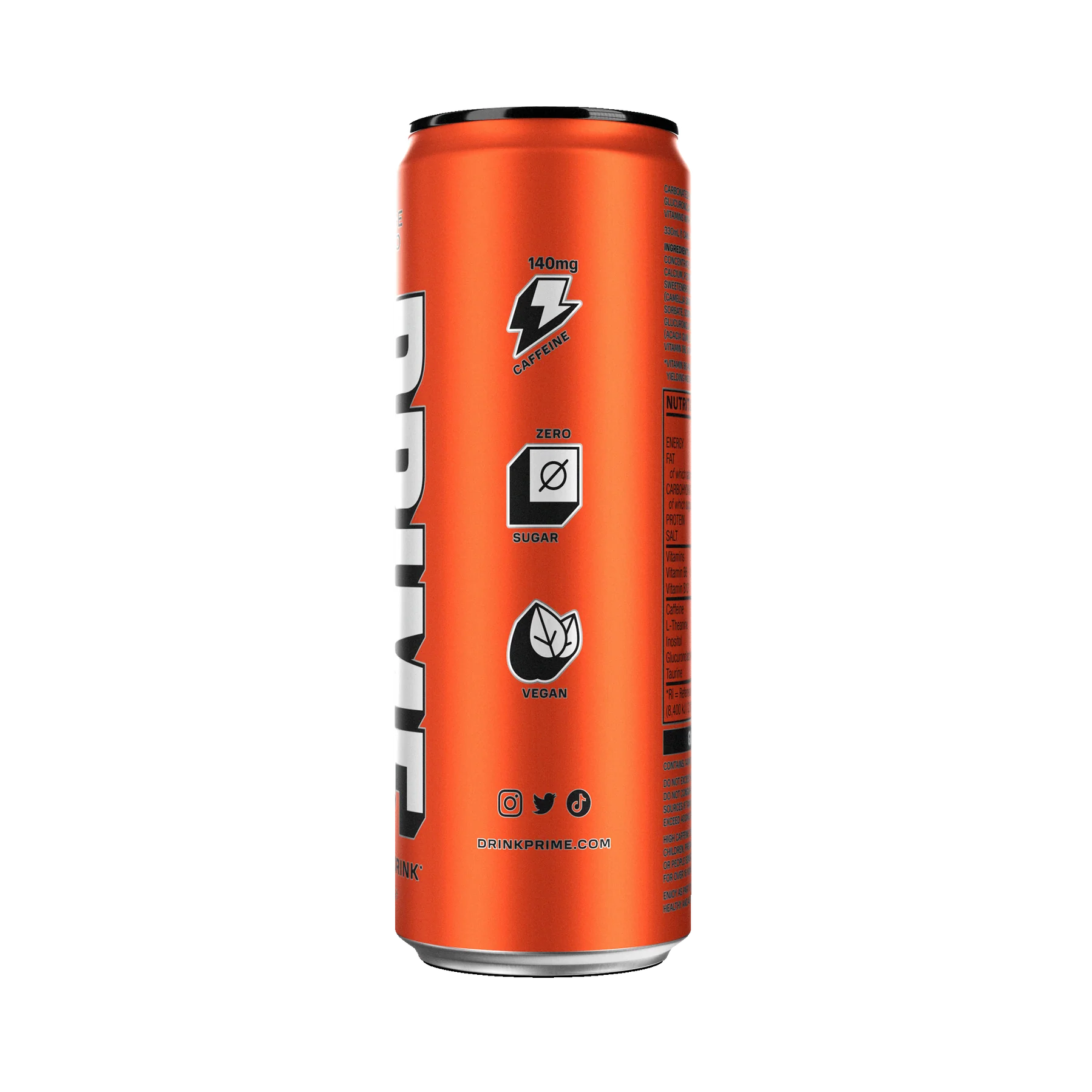PRIME Energy Orange Mango - (330ml) UK Can image 2