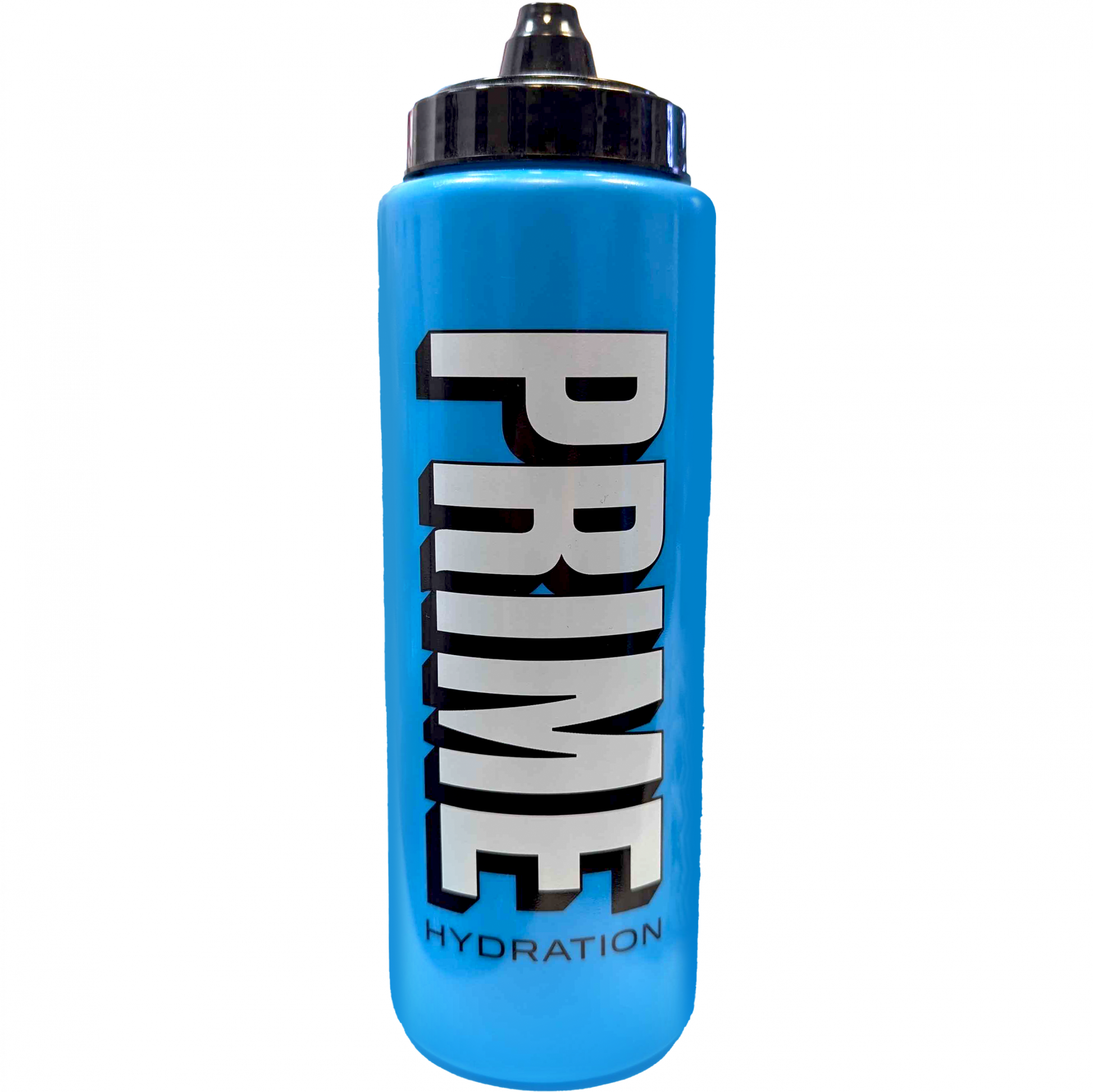 Official PRIME Hydration Official Blue Squeeze Sport Water Bottle Promotional Item image 0