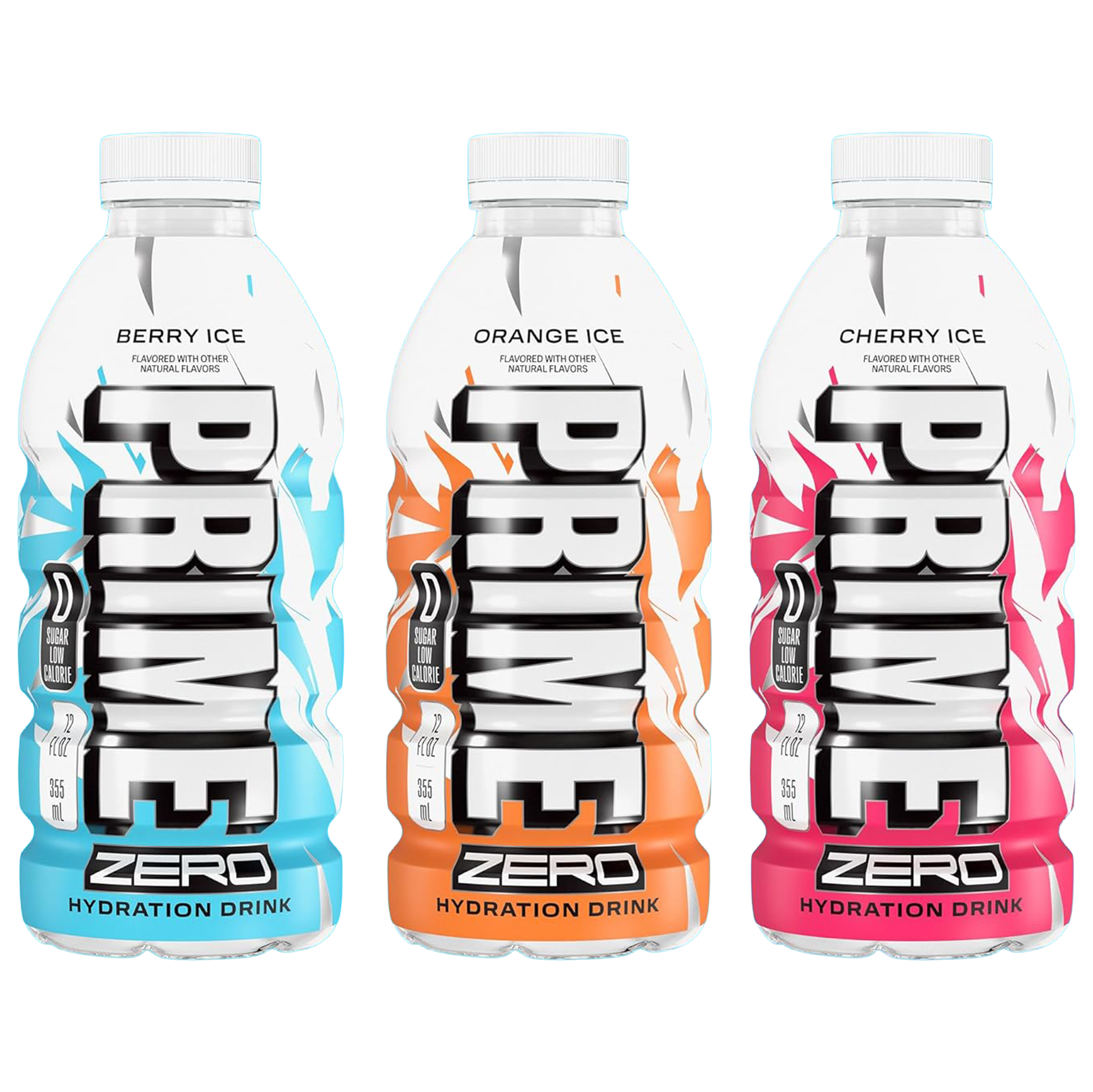 NEW PRIME Zero Ice Mini Bundle (Cherry ice, Orange ice & Berry ice ...