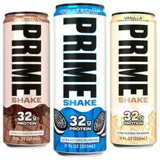 PRIME Shake – All Flavours Bundle (Chocolate, Vanilla & Cookies & Cream) | 32g Protein | RARE FIRST DROP (Pre-Order) image 0