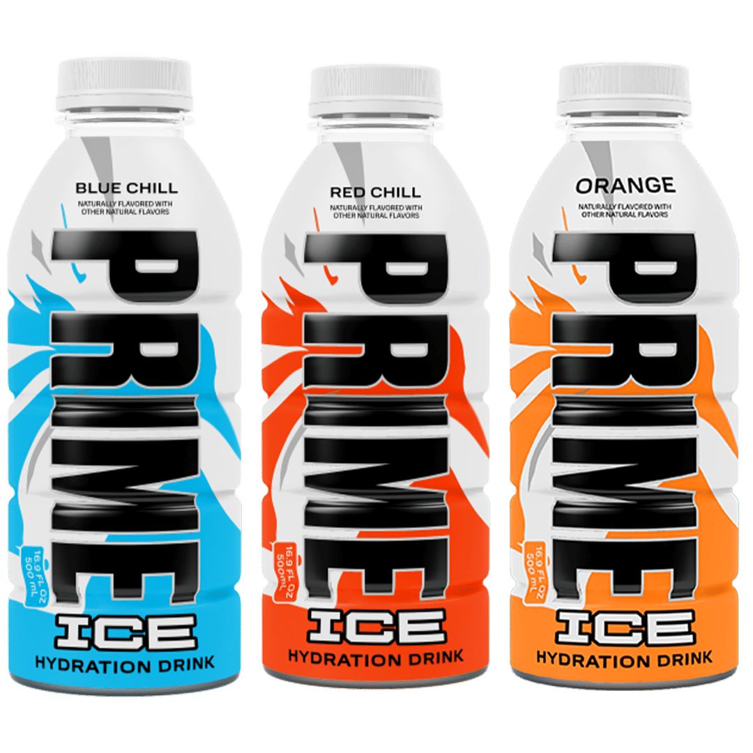 NEW PRIME ICE Red Chill, Blue Chill, Orange Chill Limited Edition Bundle image 0