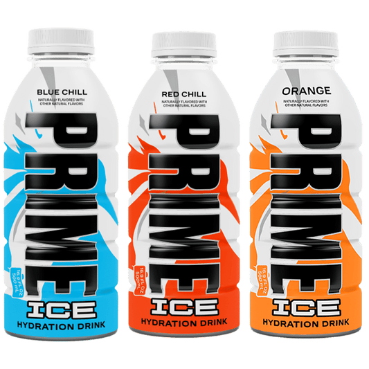 NEW PRIME ICE Red Chill, Blue Chill, Orange Chill Limited Edition Bundle image 0