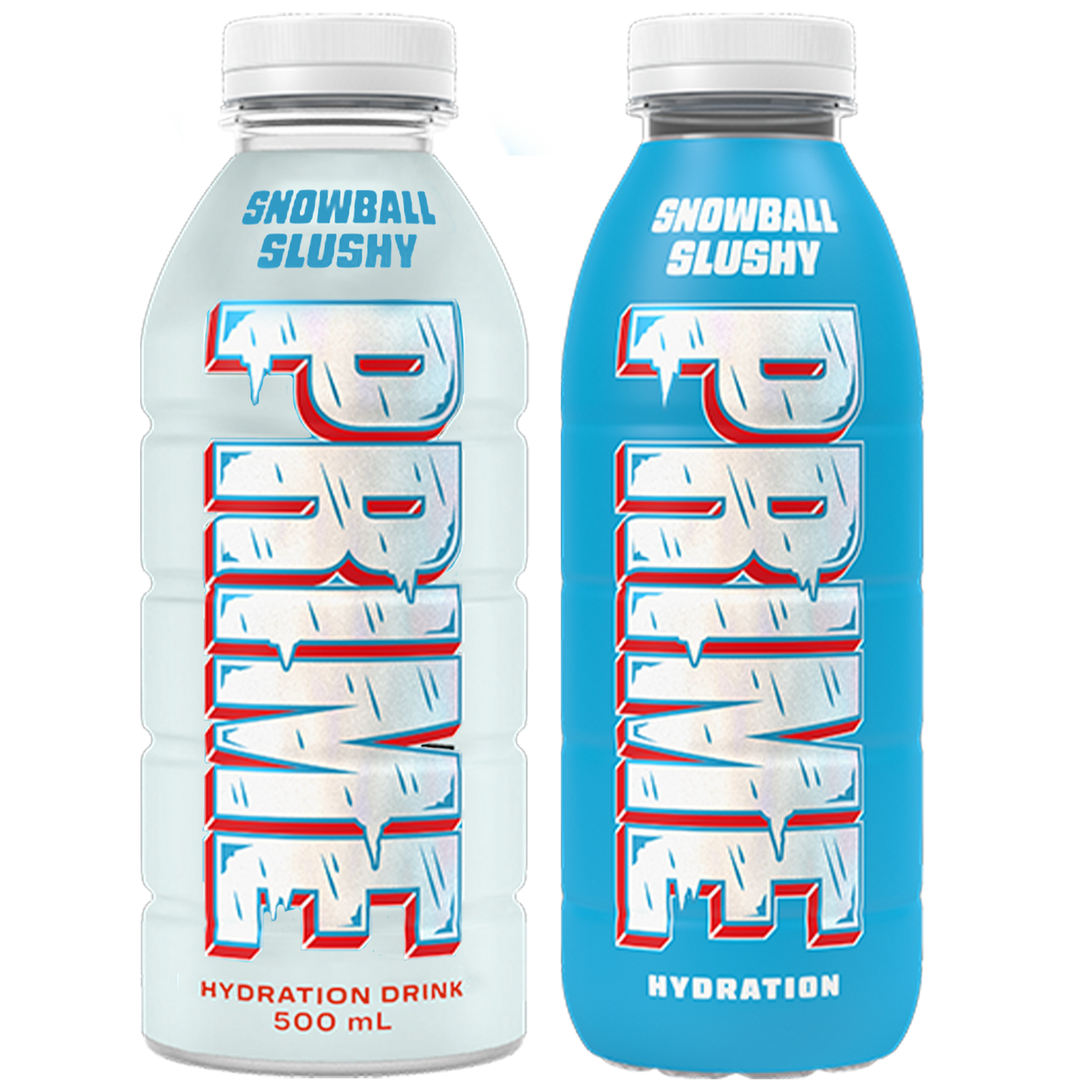 NEW Snowball Slushy White & Blue Edition PRIME Hydration Flavour BUNDLE image 1