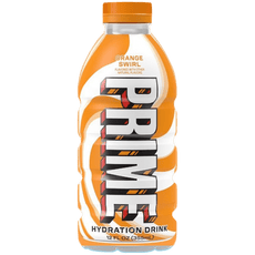 NEW 🟠 Orange Swirl Mini PRIME Hydration  (12 FL OZ / 355 mL) image 0