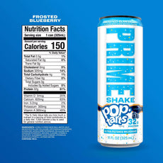 PRIME Shake X Pop Tarts - Frosted Blueberry - 11 fl oz Limited Edition (Pre-Order)
