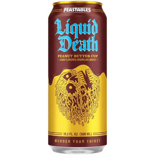 Mr Beast Feastables X Liquid Death - Peanut Butter Cup (Pre-Order)