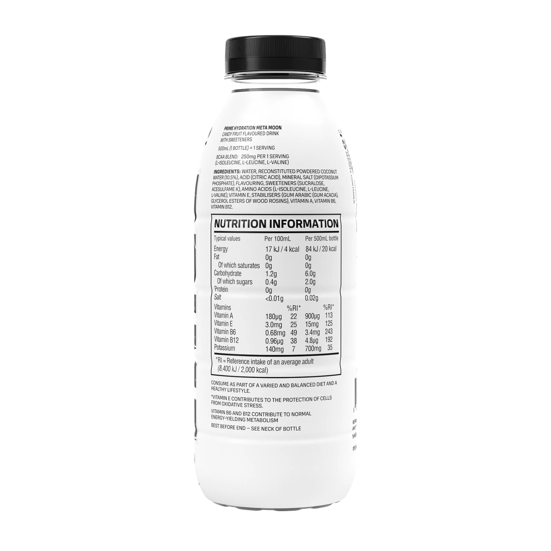 PRIME Hydration Meta Moon - 16.9 fl.oz (500ml) UK Bottle image 1