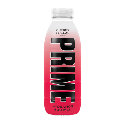 PRIME Hydration Cherry Freeze - 16.9 fl.oz (500ml) UK Bottle image 0