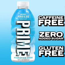 NEW 🔵 Berry Freeze Mini PRIME Hydration  (12 FL OZ / 355 mL) image 1