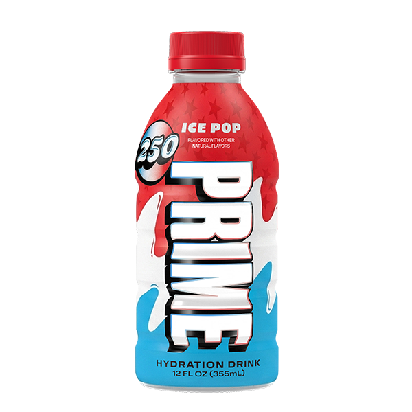 MINI ICE POP – Limited Edition 250th USA Anniversary PRIME Hydration (355ml) – PRE ORDER