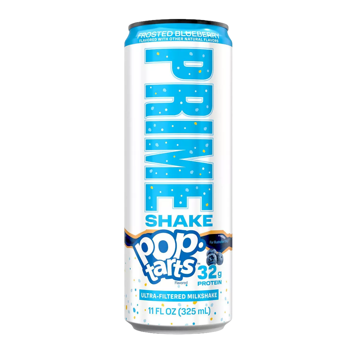 PRIME Shake X Pop Tarts - Frosted Blueberry - 11 fl oz Limited Edition (Pre-Order)