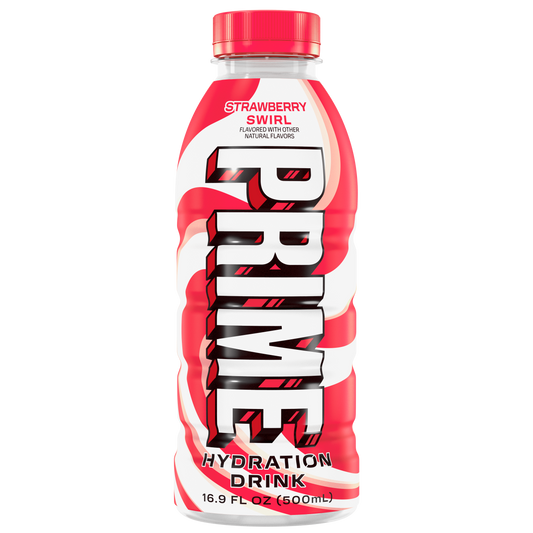 PRIME Hydration Strawberry Swirl 500ml Bottle – Limited Edition Pre Order 🍓
