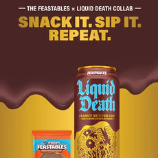 Mr Beast Feastables X Liquid Death - Peanut Butter Cup (Pre-Order)
